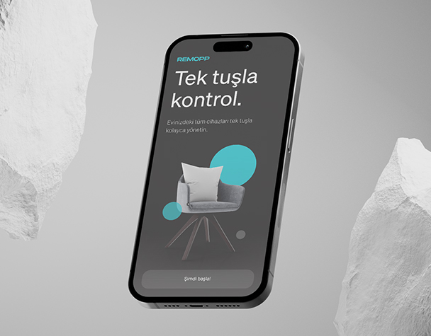 REMOPP Remote Home Control interface design by Akif Bircan